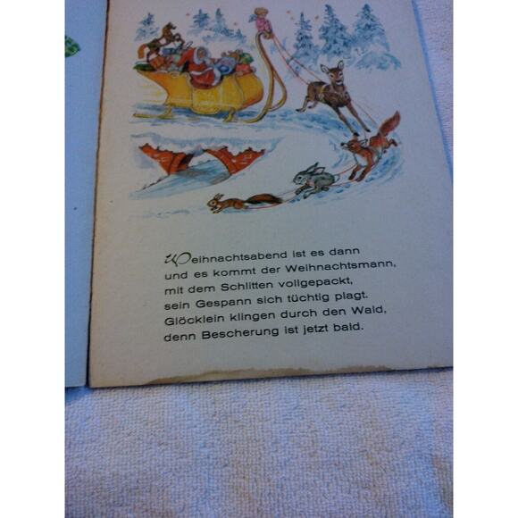 Das Christkind Kommt, Alle Jahre Wieder, vintage German books, large and thick - Picture 8 of 12